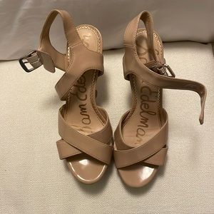 Sam Edelman nude heels size 7.5